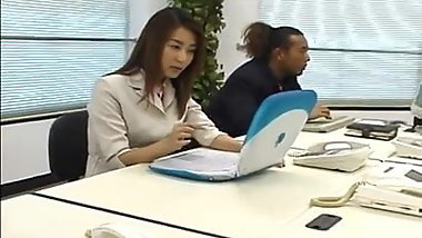 Horny Japanese girl and a day at work-by PACKMANS
