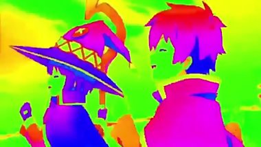 Arch Wizard blows her load for 5 minutes