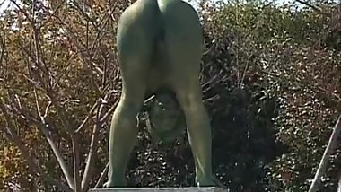 Free jav of Crazy Japanese bronze statue part1