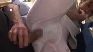 Innocent Girl Groped to Orgasm on a Bus