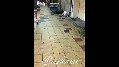 upskirt in osaka