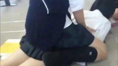 Japanese Students Upskirt Fun