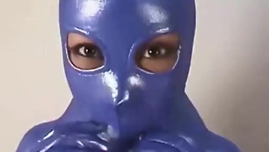 Blue zentai