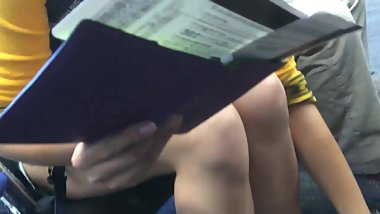 Cute Asian Teen Creamy Legs