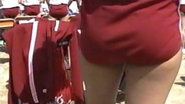 I love Japanese Sports Girl putting her bloomers on vol.113