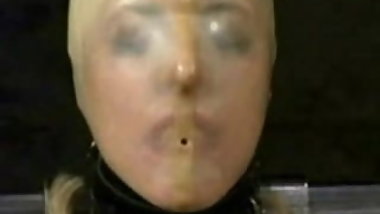 Girl in Breathplay Hood Played With