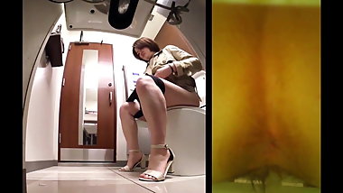 Japanese toilet Hidden cam