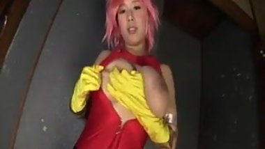 Big ass & tits cosplay