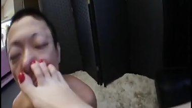 Japanese queens of cheese - sweaty Asian Feet smelling compilation 3