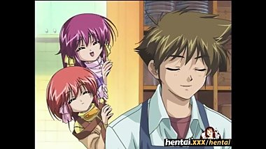 Nerdy teen with glasses fucks her saviour - Hentai.xxx