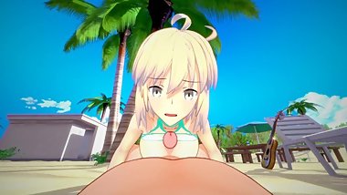 (POV) FATE/GRAND ORDER - OKITA SUMMER SEX