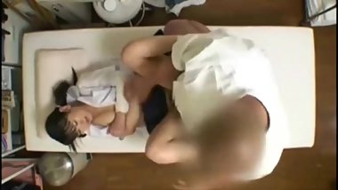 Japanese schoolgirl fucked during medical