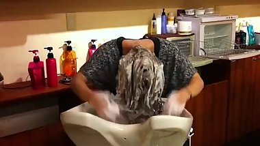 Japanese In Forward Hair Wash (Part 2)