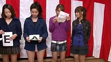 japanese girls loser get punishment