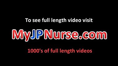 Super sexy Japanese nurses sucking part1