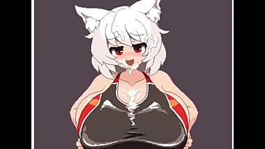 a?TouhouaHentai Momiji Titty Fucka?2D Animea