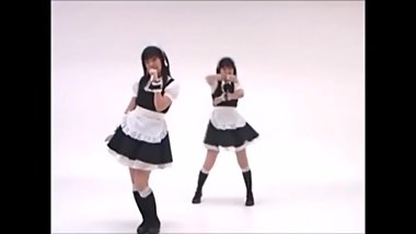 Japanese Dancing Girls With Surprise