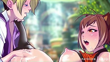 Blazblue - Carl & Makoto [REMAKE - Huge Dicc version - Japanese version]