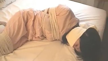 Japanese girls Pajama tied pt 1