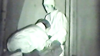 IR camera voyeur outdoor sex