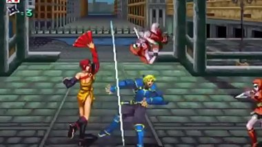 japanese game zako woman attack scene