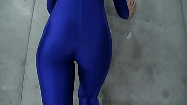 Japanese spandex bodysuit 01
