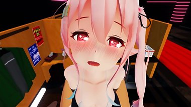 Harusame POV sex - Kancolle MMD -