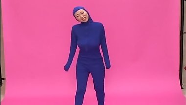 a?©a?????a­?aKyoko Ayana wearing sexy spandex suits.