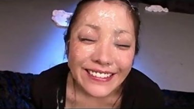 Minako Komukai - First BUKKAKE