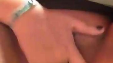 Masturbating Japanese fat woman