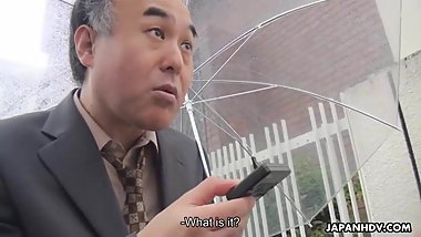 Old man fucking Asian babes as the time stops