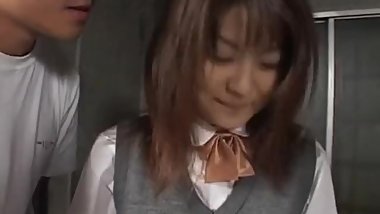 Haruki Morikawa has cunt fingered and aroused under swimming suit