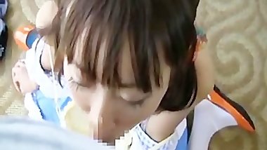 Hot Japanese facial