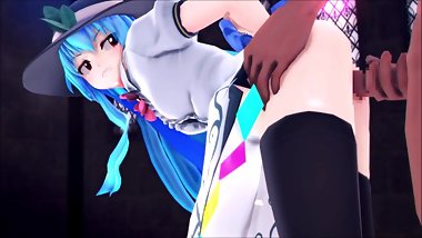Tenshi Hinanawi - touhou MMD -