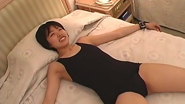 Subtitled real Japanese teen sneezing and tickle teasing