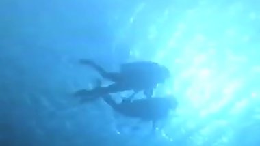 japanese girl scuba