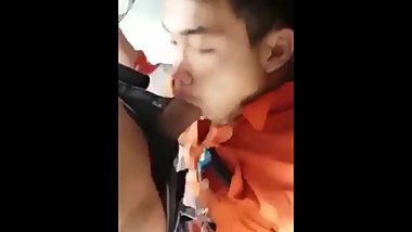 Thai Laos suck friends dick
