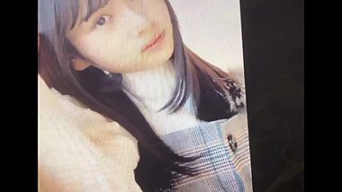 ??a?a?46 a?S??a??a??a?® a?¶a??a?a?aKamimura Hinano Hinatazaka46 bukkake