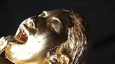 Gold Body Painting
