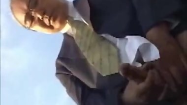 japan old man wank
