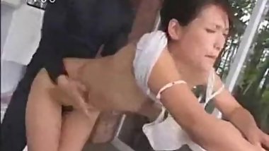 japanese woman fucks on tv
