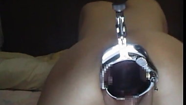 Elmer's Wife Pussy fisting speculum