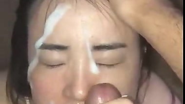 Japane Teen Facial Cum - Cum on Face