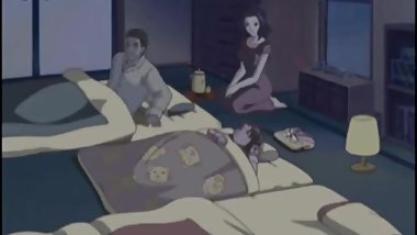 Mom Japanese hentai gets squeezed her bigboobs