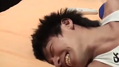 Japan boy being tickle