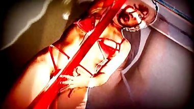 Super hot asian babe jerking some cock part1