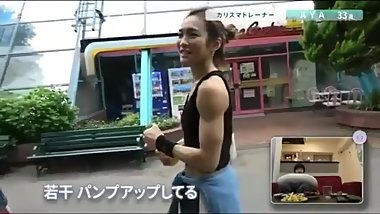 Aya FBB on Japanese TV