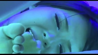 Japanese young woman masturbating