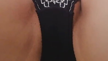 Japanese MILF Panty Play