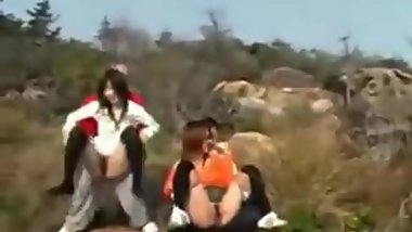 japanese public nude and pee